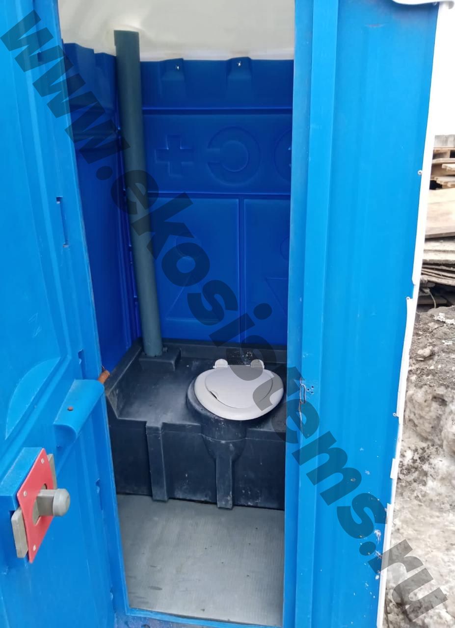 картинка Мобильные туалетные кабины б/у Евростандарт, бак 250л. от магазина Одежда+