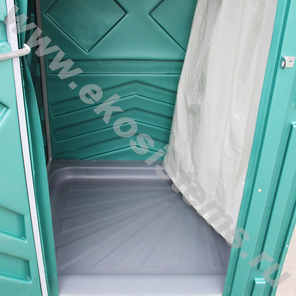 картинка Мобильная душевая кабина Эконом зеленая, бак 200 л. с водонагревателем от магазина Одежда+