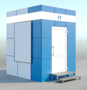 картинка Автономно-сетевой туалетный модуль “АСТМ-2022-VIP”﻿ автономные туалетные модули